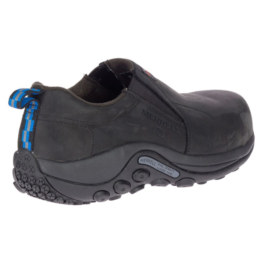 Chaussure de Securite Merrell Jungle Moc Leather Comp Toe SD+ Noir Homme | T.H.YNHH